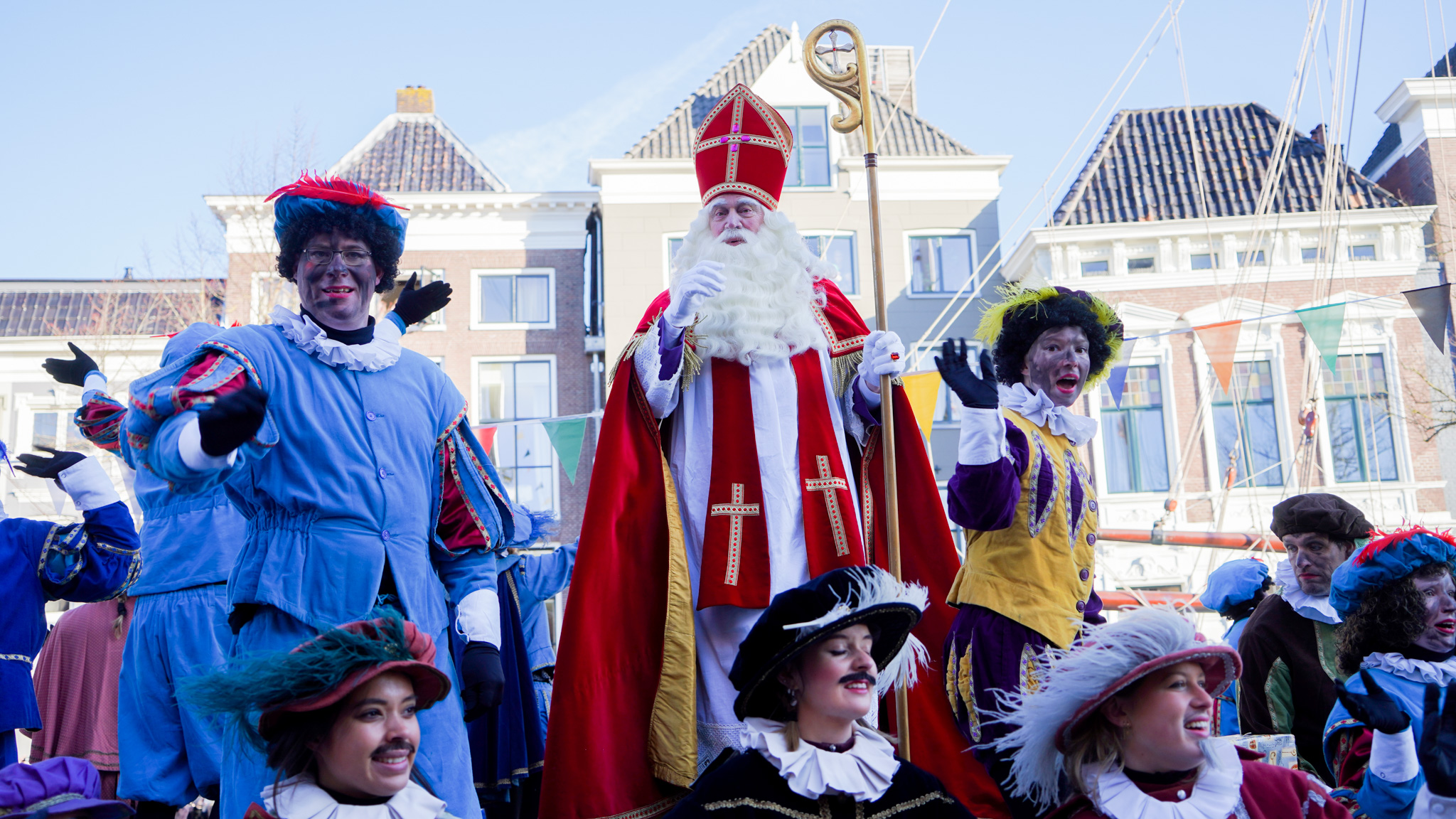 Sinterklaas arrives in Groningen 2025